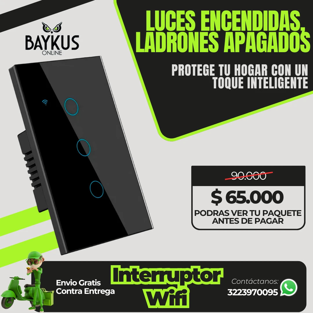 Banner del interruptor inteligente
